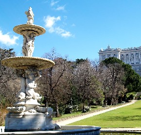 Campo del Moro, Fuente de las Conchas - Madrid